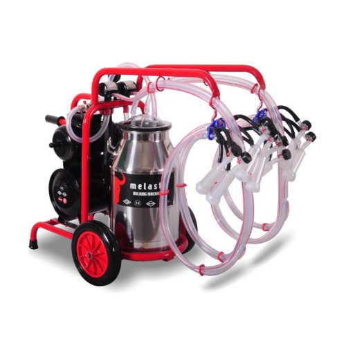 Melasty mobile goat / sheep milking machine